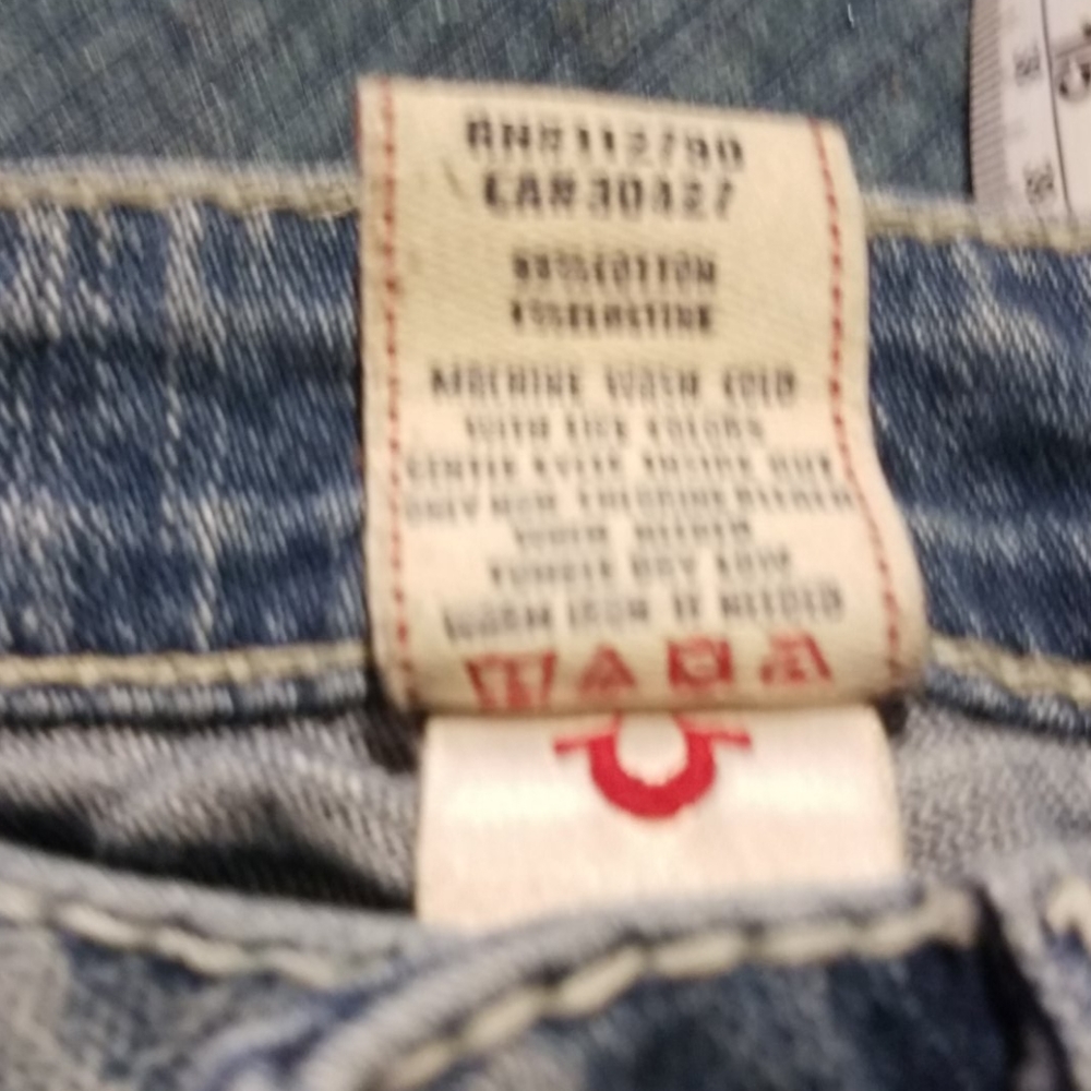 True Religion Rhinestone Button - image 7